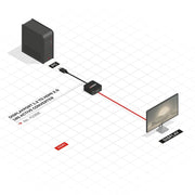 Lindy DisplayPort 1.2 to HDMI 4K 60Hz Active Adapter Converter | 41068 Video Signal Converter Lindy