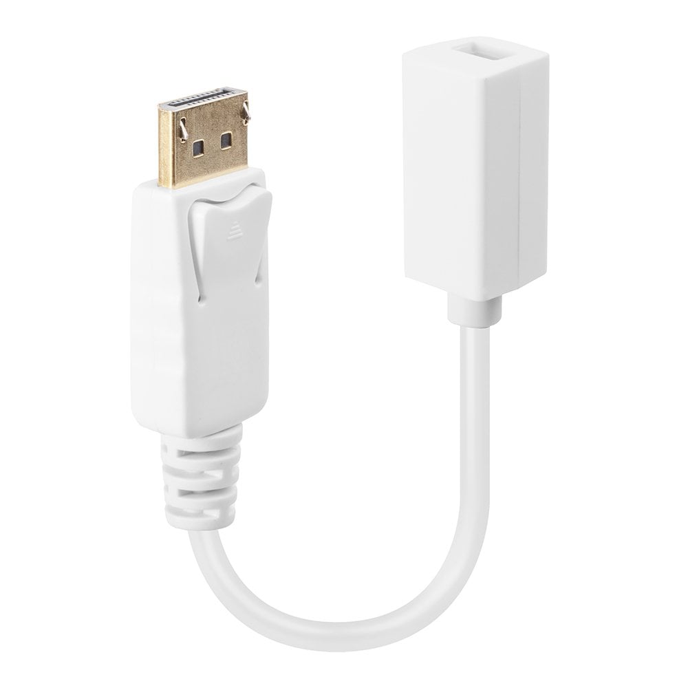 Lindy DisplayPort Male to Mini DisplayPort Female Adapter Cable | 41060 Adapter / Converter Lindy