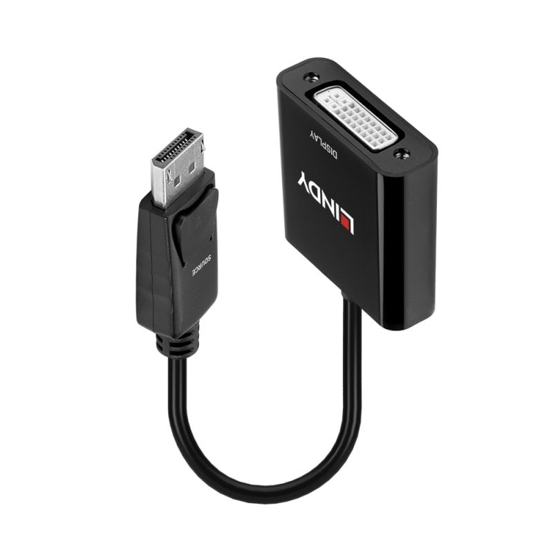 Lindy DisplayPort to DVI-D Active Adapter Converter | 41734 Adapter / Converter Lindy