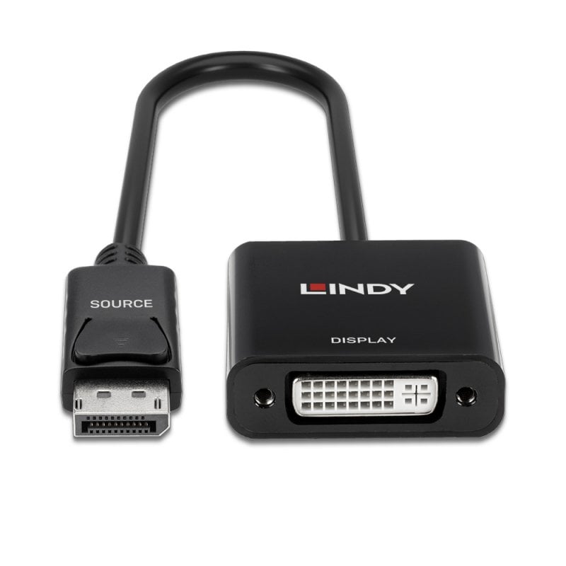 Lindy DisplayPort to DVI-D Active Adapter Converter | 41734 Adapter / Converter Lindy