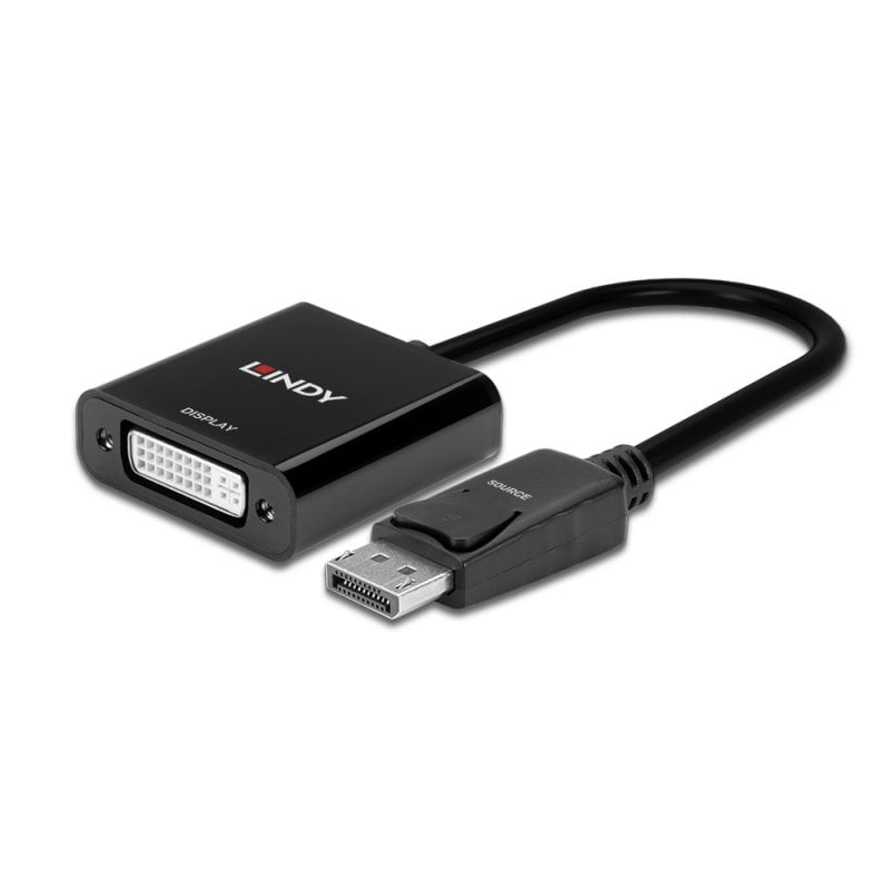 Lindy DisplayPort to DVI-D Active Adapter Converter | 41734 Adapter / Converter Lindy