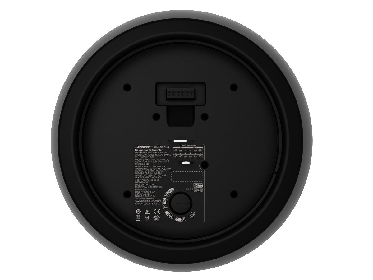 BOSE DesignMax DM10P-SUB Subwoofer - Black Speaker BOSE