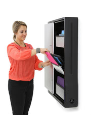 Ergotron Zip12 Charging Wall Cabinet, UK | DM12-1006-3 AV Cabinet Ergotron