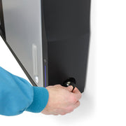Ergotron Zip12 Charging Wall Cabinet, UK | DM12-1006-3 AV Cabinet Ergotron
