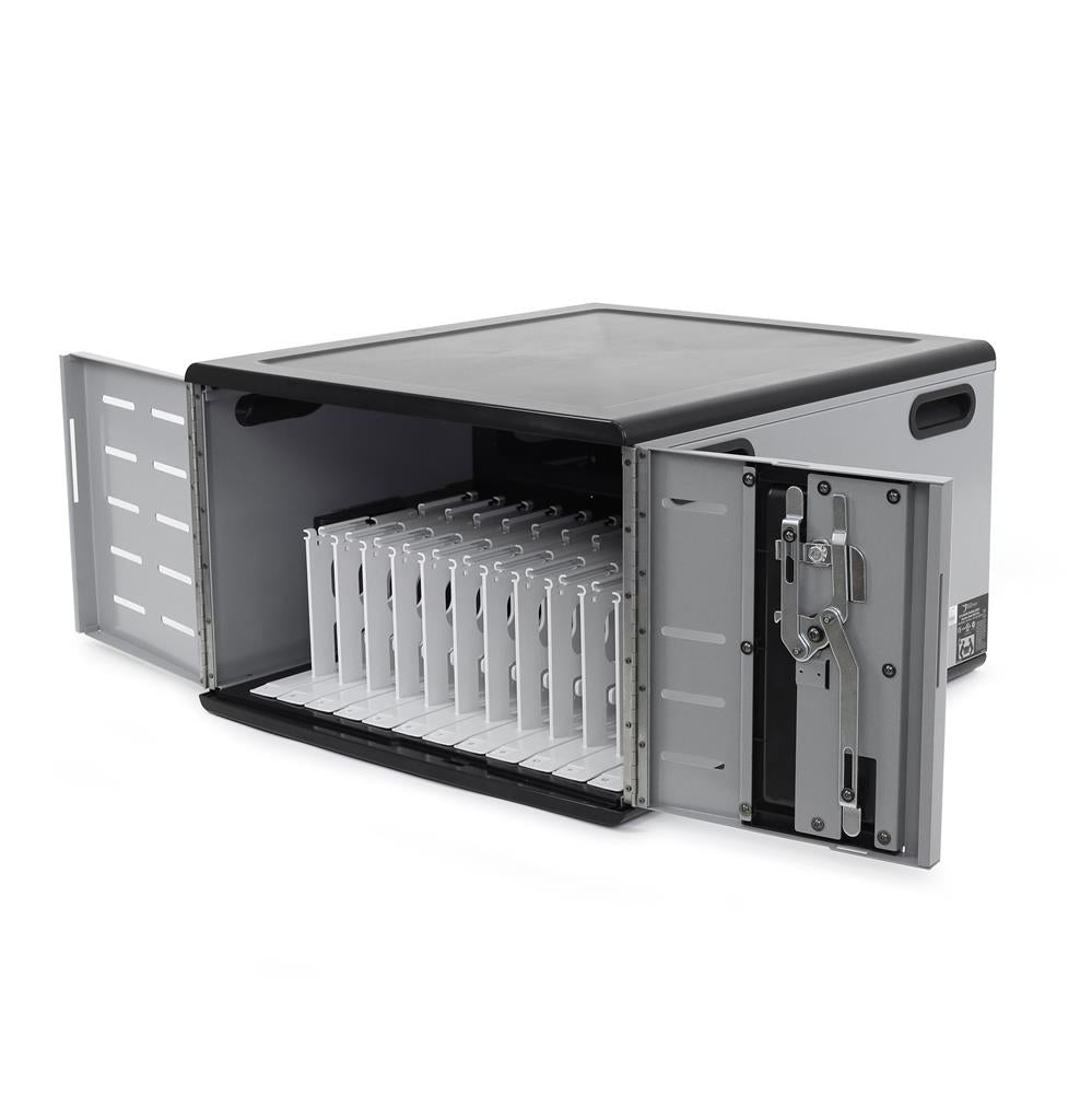 Ergotron Zip12 Charging Desktop Cabinet, UK | DM12-1012-3 AV Cabinet Ergotron