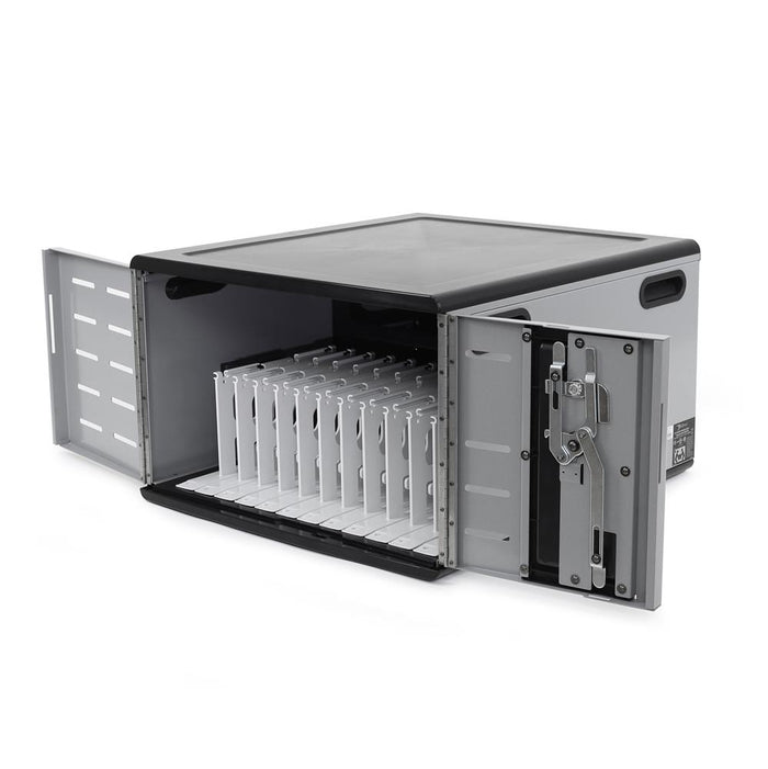 Ergotron Zip12 Charging Desktop Cabinet, UK | DM12-1012-3 AV Cabinet Ergotron