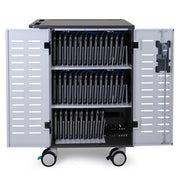 Ergotron Zip40 Charging and Management Cart, UK for Laptops | DM40-2008-3 AV Cabinet Ergotron