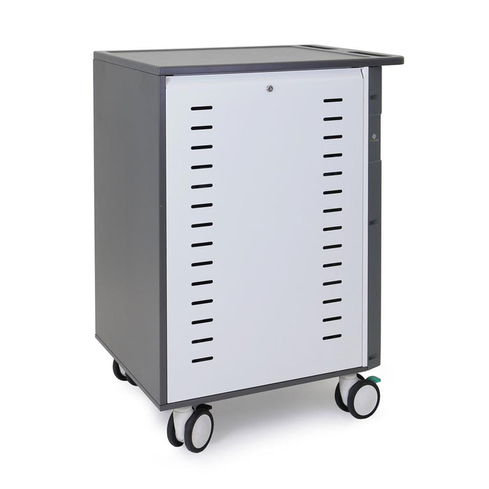 Ergotron Zip40 Charging and Management Cart, UK for Laptops | DM40-2008-3 AV Cabinet Ergotron