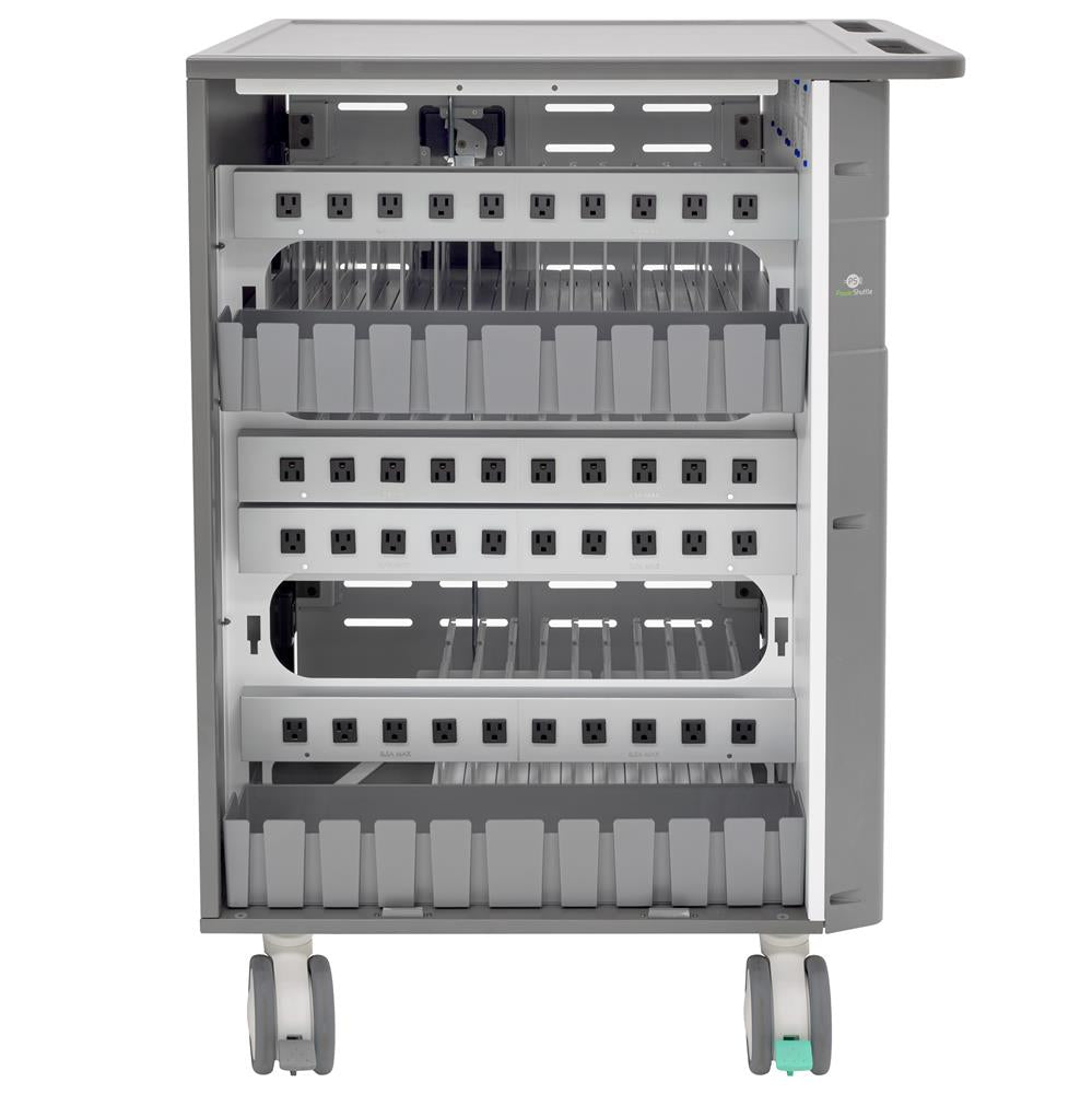 Ergotron Zip40 Charging Cart, UK for Laptops | DM40-2009-3 AV Cabinet Ergotron