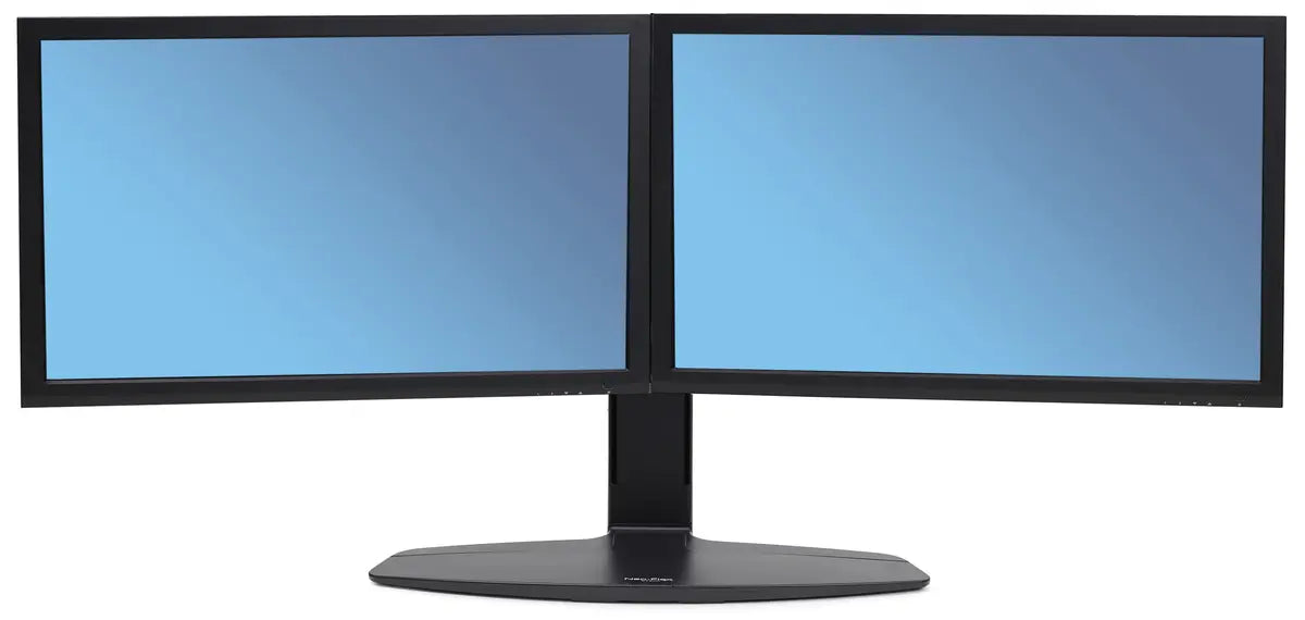 Ergotron Up to 24" Neo-Flex Dual/Multi LCD Lift Stand Black | 33-396-085 Monitor Arm Desk Mount Ergotron