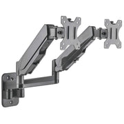 Manhattan 17" - 32" Universal Gas Spring Dual Monitor Wall Mount | 461627 Wall Mount Bracket Manhattan