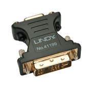 Lindy DVI-A Male to VGA Female Adapter, Black | 41199 Adapter / Converter Lindy
