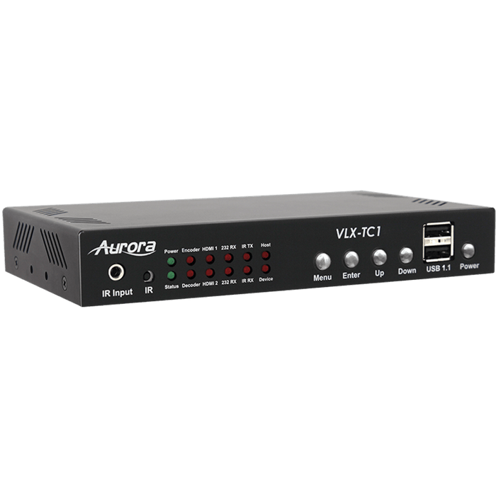 Aurora VLX-TC1-CF 4K 1Gbps AV-over-IP Transceiver Box AV Extender Aurora