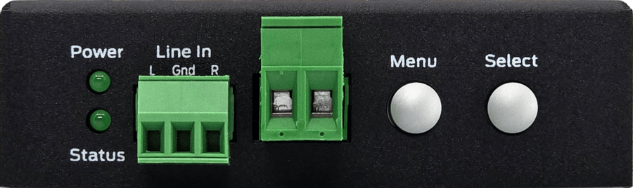 Aurora Multimedia DTX-AMP25-M Dante 25 Watt PoE+ Amplifier Aurora Amplifier Aurora