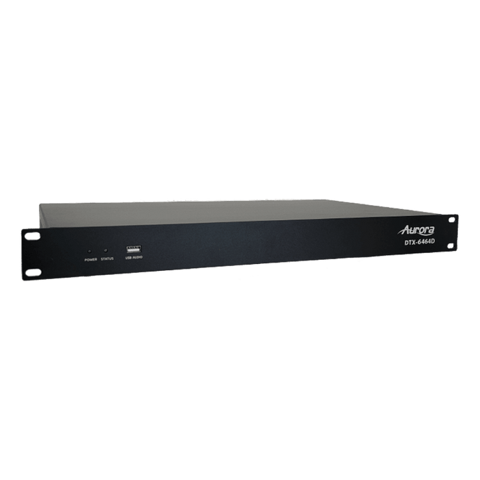 Aurora DTX-6464D 64x64 Dante DSP Aggregator Audio Processor Aurora