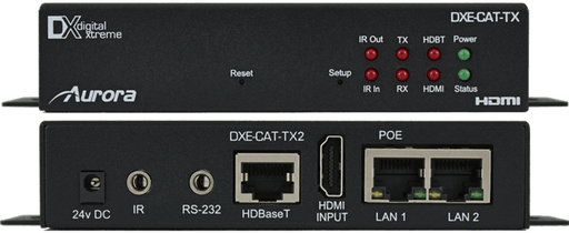 Aurora Multimedia DXE-CAT-TX2-4K 4k HDMI HDbaset Extender 330/600ft AV Extender Aurora