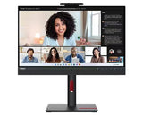 Lenovo T24mv-30 ThinkVision 23.8" 75Hz Full HD Conferencing Monitor (USB-C) | 63D7UAT3UK