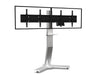 Axeos Ekinox Dual Screen Stand On Castors For 40" to 50" Screens Floor Stand Axeos