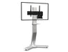 Axeos Ekinox Single Screen Stand On Castors For 40" to 70" Screen Floor Stand Axeos