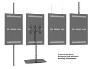 Multibrackets M Pro Series Enclosure 65" Wall Medium Black Signage Display Enclosures Multibrackets