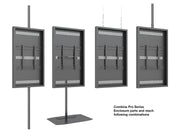 Multibrackets M Pro Series Enclosure 65" Wall Medium Black Signage Display Enclosures Multibrackets