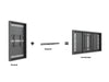 Multibrackets M Pro Series Enclosure 55" Wall Medium White Signage Display Enclosures Multibrackets