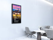 Multibrackets M Pro Series Enclosure 65" Wall Medium Black Signage Display Enclosures Multibrackets