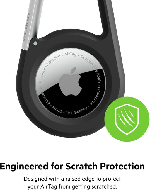 Belkin Secure Holder For Airtag Black | MSC008BTBK GPS Tracker & Finder Accessories Belkin