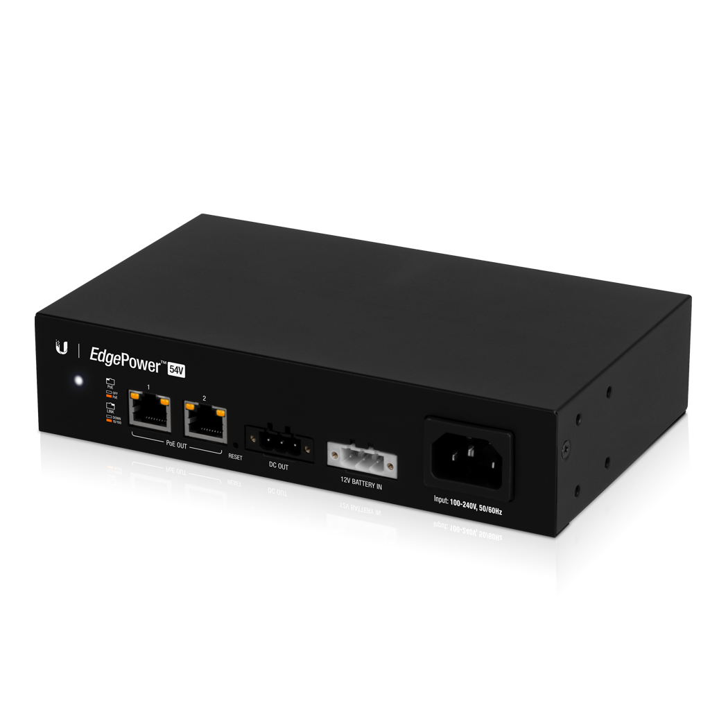 Ubiquiti EdgePower 54V Power Supply With UPS And PoE | EP-54V-72W UPS Accessory Ubiquiti