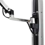 Ergotron LX Wall Mount System With Small CPU Holder | 45-253-026 Wall Mount Bracket Ergotron