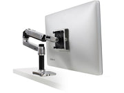 Ergotron Up to 34" LX Desk Mount LCD Monitor Arm Aluminium | 45-241-026 Monitor Arm Desk Mount Ergotron