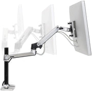 Ergotron 32" LX Desk Mount LCD Arm Aluminum | 45-295-026 Monitor Arm Desk Mount Ergotron