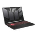 ASUS TUF Gaming A15 FA507NV-LP023W Notebook 7735HS 39.6 cm (15.6") Full HD AMD Ryzen™ 7 16 GB DDR5-SDRAM 512 GB SSD NVIDIA GeForce RTX 4060 Wi-Fi 6 (802.11ax) Windows 11 Home Black, Grey