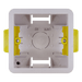 Aurora LVB-1EU-1 1 Gang 47mm Single Dry Lining Plasterboard Wall Mounting European Back Box Wallplate Aurora