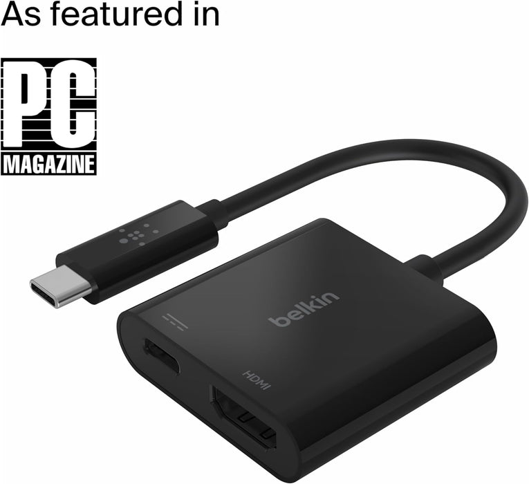 Belkin USB-C to HDMI + Charge Adapter | AVC002BTBK