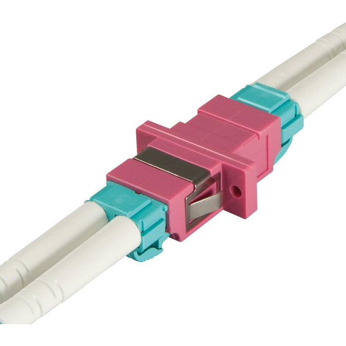 Lindy Fiber Optic Coupler LC to LC, Multi-Mode | 70459 Wire Connectors Lindy