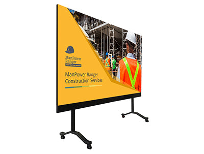 138" Video Wall Display - Fine Pitch Led Presentation Video Walls