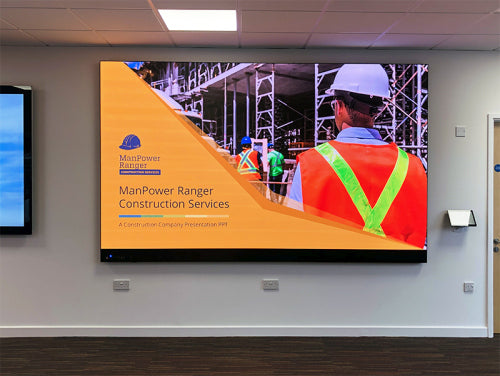 138" Video Wall Display - Fine Pitch Led Presentation Video Walls All-In-One Display ScreenMoove