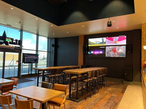 165" Video Wall Display - Fine Pitch Led Presentation Video Walls LCD Video Wall Display ScreenMoove