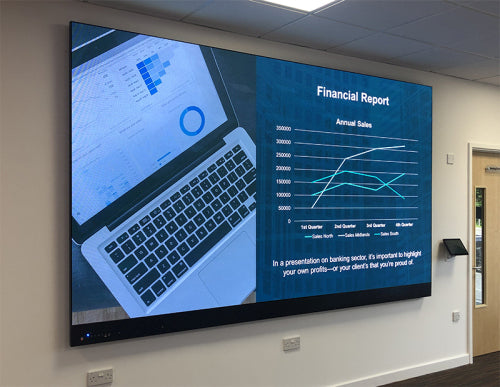 165" Video Wall Display - Fine Pitch Led Presentation Video Walls LCD Video Wall Display ScreenMoove