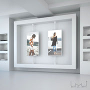 Multibrackets MBFC1U M Floor to Ceiling Mount Pro - Up to 40"-65" Screen Floor to Ceiling Display Mount Multibrackets