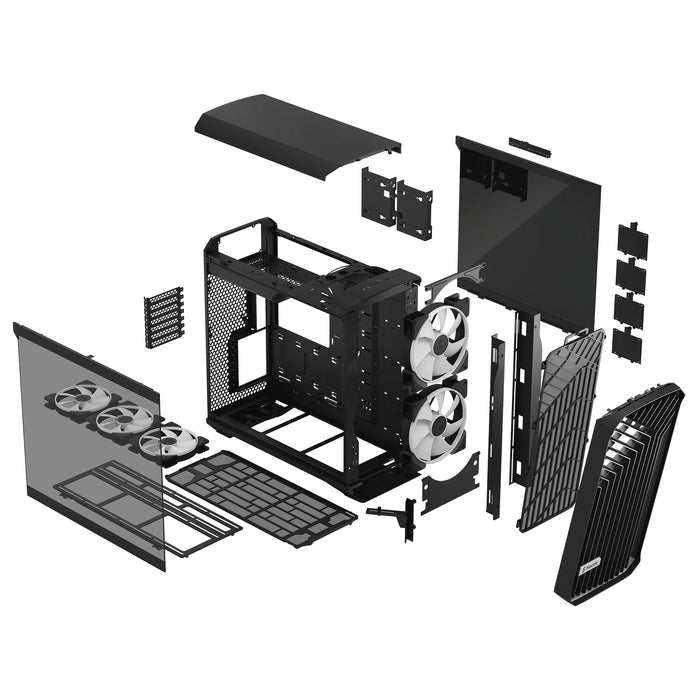 Fractal Design Torrent Tower Black PC Case -  FD-C-TOR1A-01