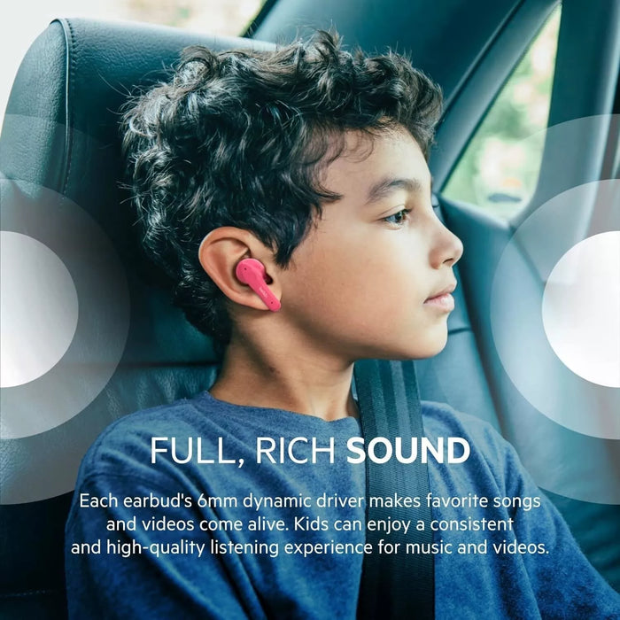 Belkin SoundForm Nano Wireless Earbuds for Kids | PAC003BTPK