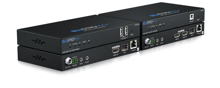 BluStream UHD Video Over Fibre Extender | FVE4K-KIT AV Extender BluStream