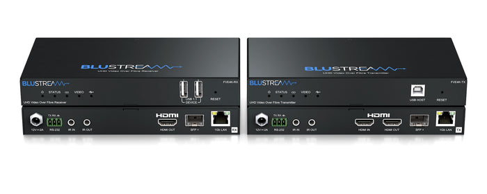 BluStream UHD Video Over Fibre Extender | FVE4K-KIT AV Extender BluStream