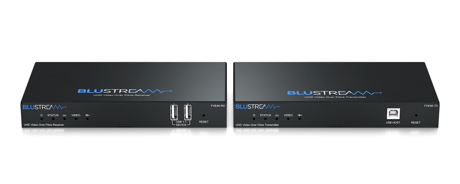 BluStream UHD Video Over Fibre Extender | FVE4K-KIT AV Extender BluStream
