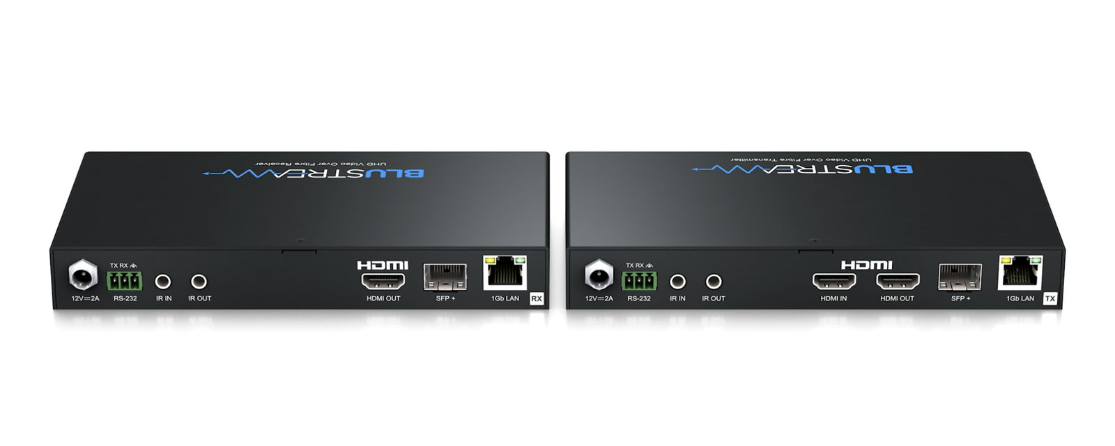 BluStream UHD Video Over Fibre Extender | FVE4K-KIT AV Extender BluStream