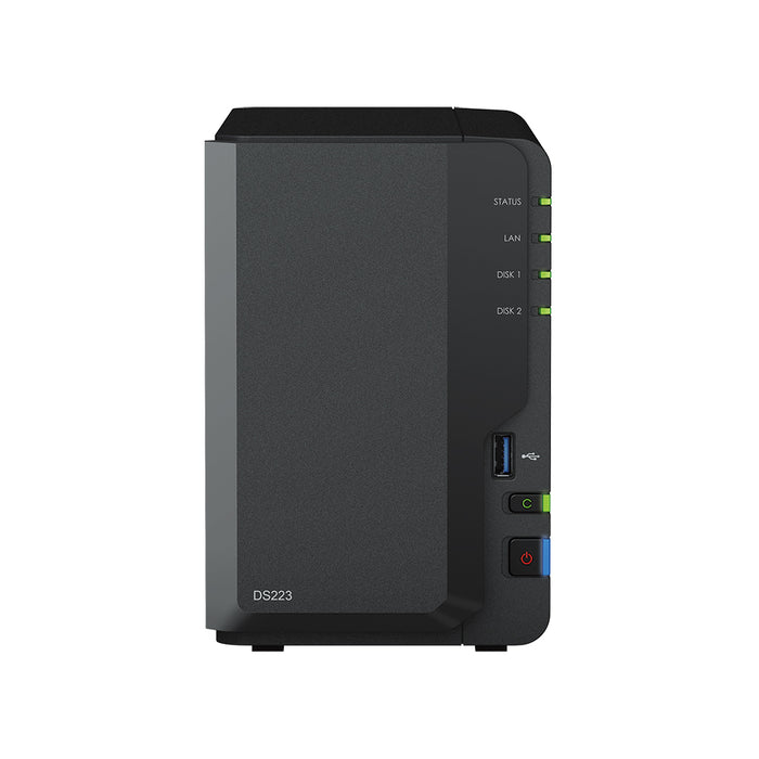 Synology 2 GB DDR4 RAM Drive Bays x 2 DiskStation NAS/Storage Server | DS223 Synology NAS & Storage Servers Synology