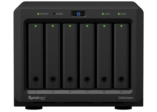 Synology DiskStation NAS/Storage Server Desktop - Secure Digital Content With A Modern Look | DS620SLIM Synology NAS & Storage Servers Synology