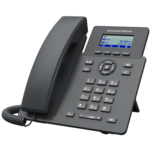 Grandstream GRP2601 IP Phone with 2 Lines, PoE/Wi-Fi Options & 5-Way Conferencing GrandStream IP Phones GrandStream